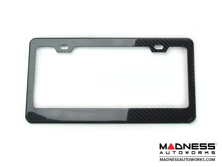 License Plate Frame 100 Genuine Carbon Fiber